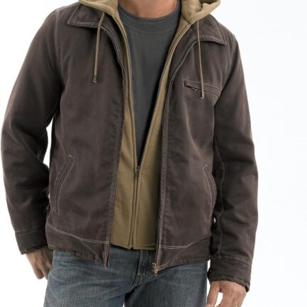 Jacket Full Zip Up Winter Coat