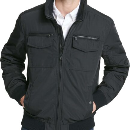 Men's Water Resistant Performance Bomber Jacket (Standard and Big & Tall)